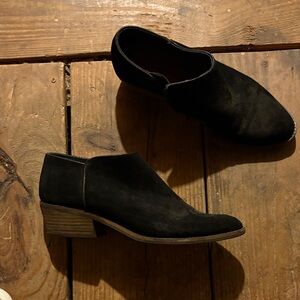 Lucky Brand Black Ankle Booties